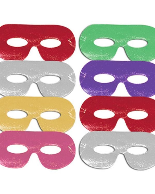 Card Eye Masks - Assorted