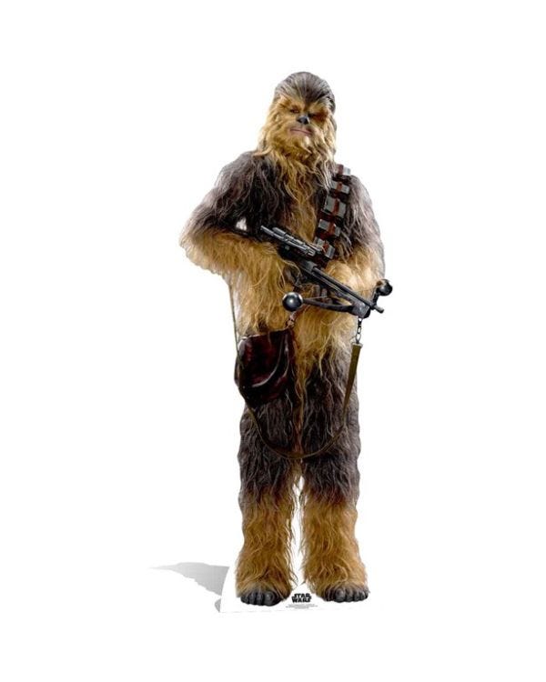Life Size Star Wars Chewbacca Cardboard Cutout - 193cm x 78cm
