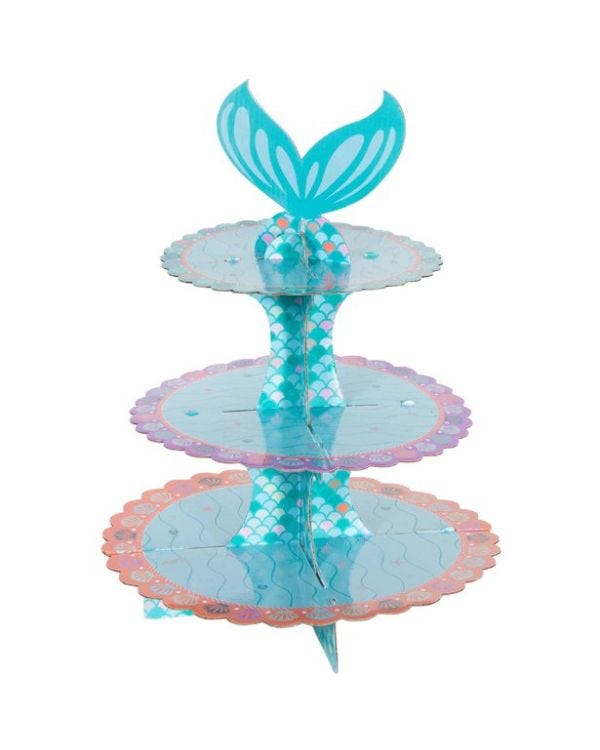 Mermaid Tales Cake Stand