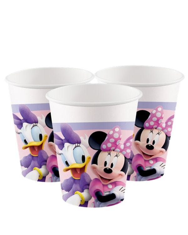 Minnie Mouse Junior Paper Cups - 200ml (8pk)