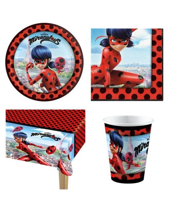 Miraculous Ladybug - Value Party Pack for 8