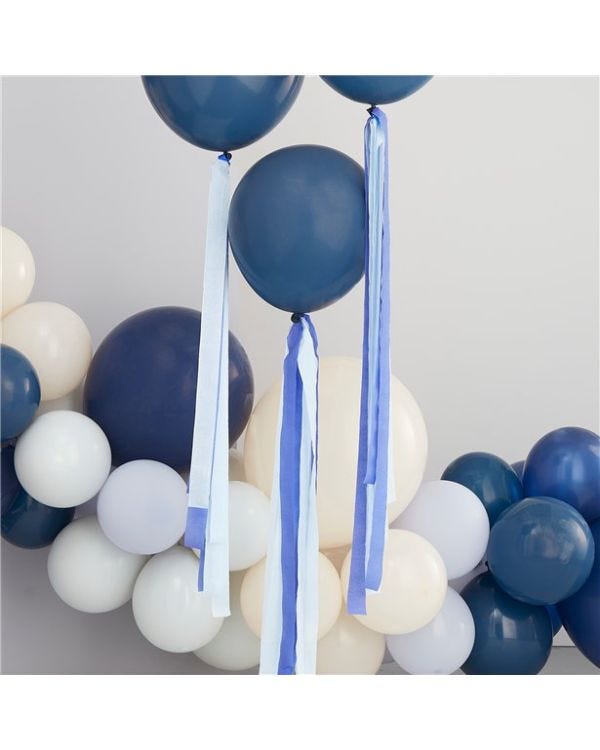Mix It Up Blue Streamer Balloon Tails (5pk)