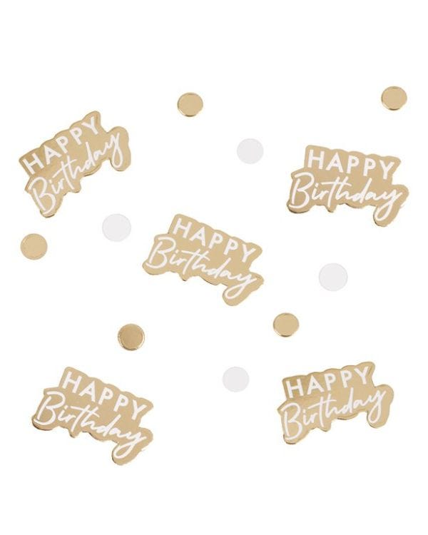Gold Foil Table Confetti (13g pack)