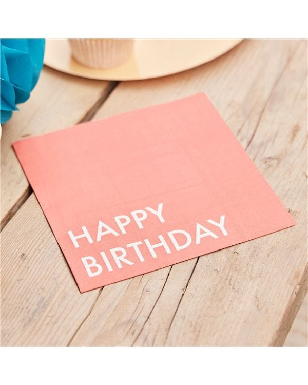 Mix It Up Eco Paper Napkins (16pk)