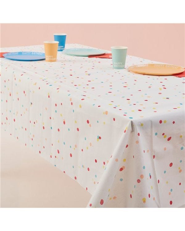 Mix It Up Brights Paper Tablecover
