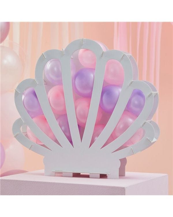 Mermaid Magic Shell Balloon Mosaic