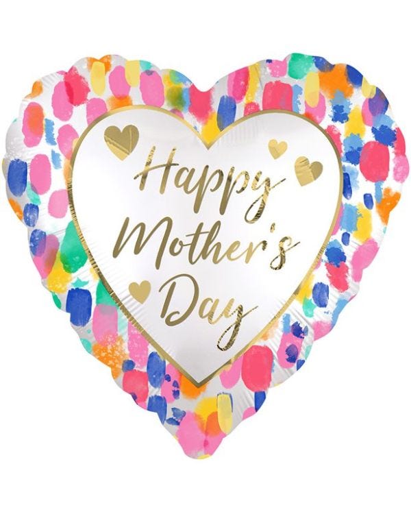 Watercolour Mother&#039;s Day Balloon - 18&quot; Foil