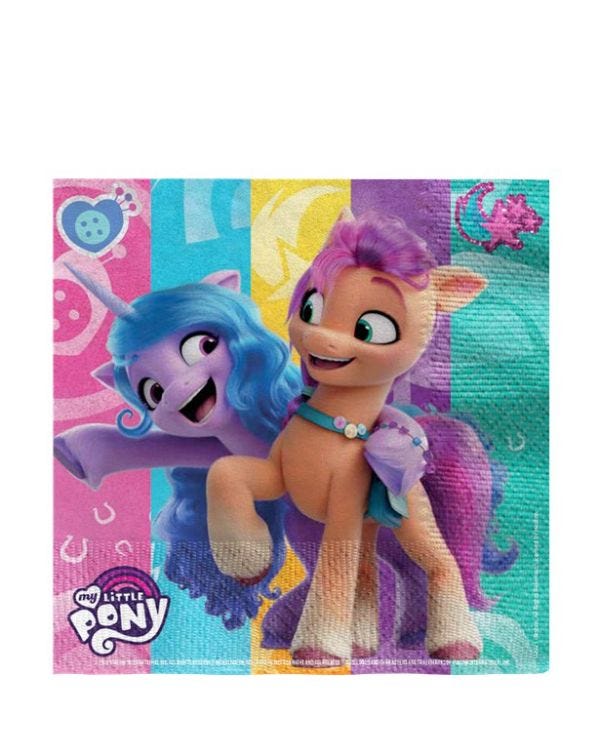 My Little Pony Lunch Napkins - 33cm (16pk)