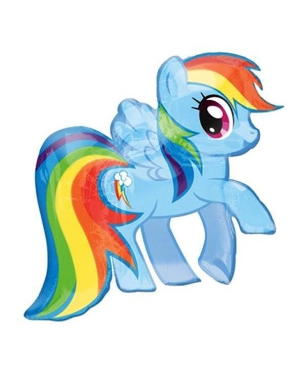 My Little Pony Rainbow Dash SuperShape Foil Balloon - 28&quot;