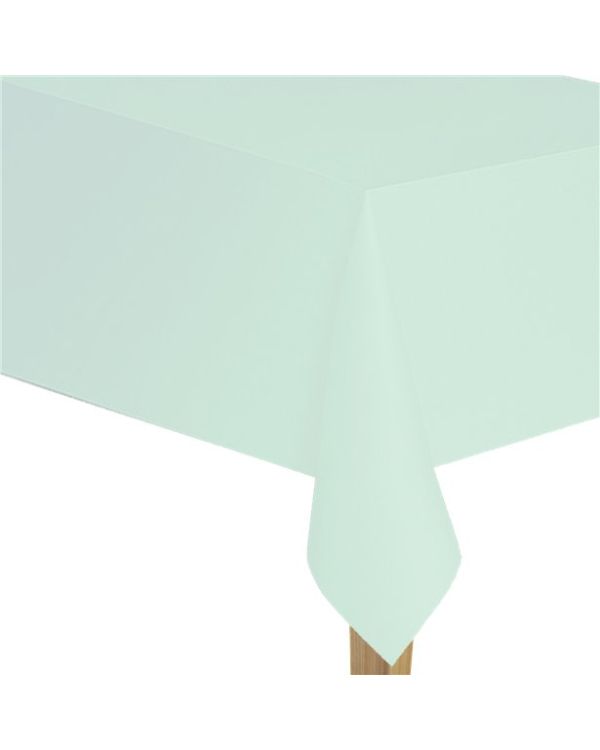 Duck Egg Plastic Tablecover - 2.8m x 1.4m