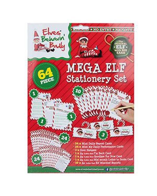 Naughty Elf Stationery Set