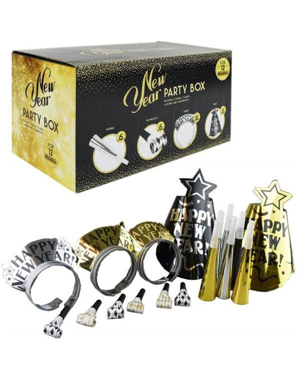 New Year Party Box For 12 People