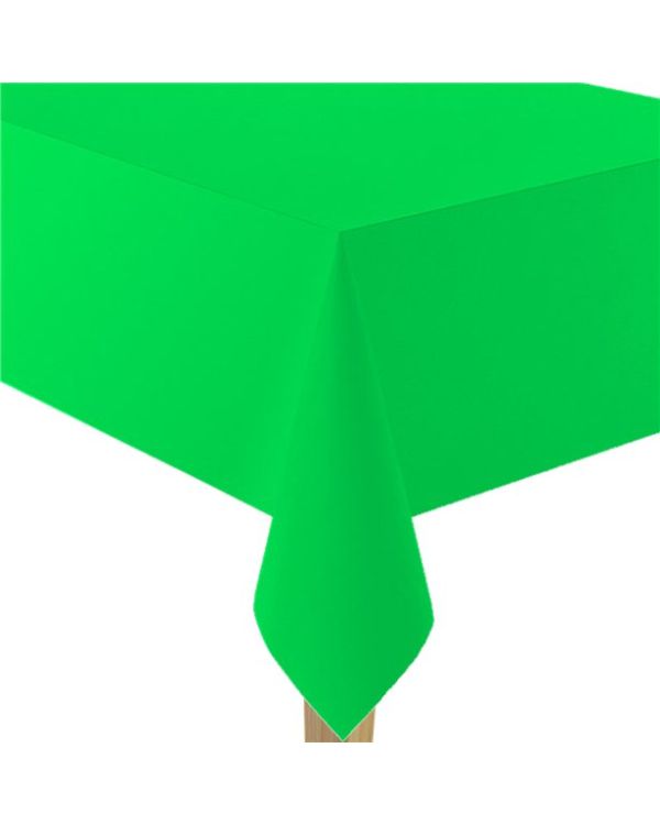Green Paper Table Cover - 2.8m x 1.4m