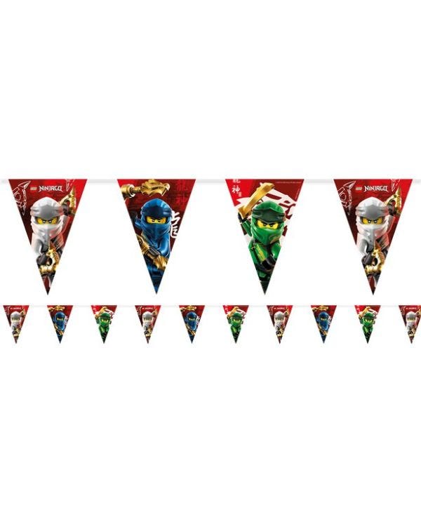 Lego Ninjago Paper Flag Bunting