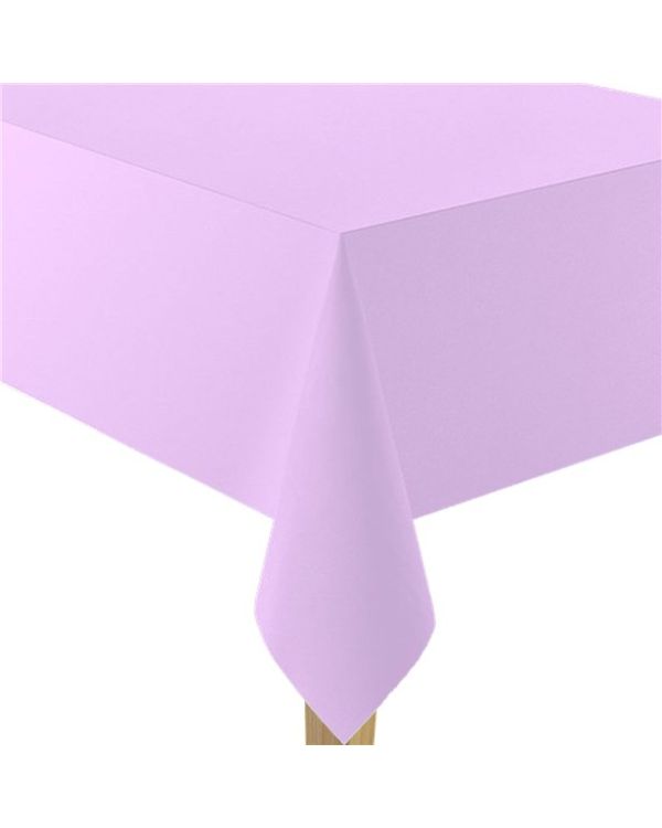 Lavender Plastic Table Cover - 2.8cm x 1.4cm