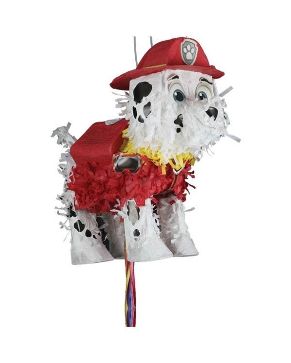 Paw Patrol Marshall Pull Piñata - 40cm x 37cm