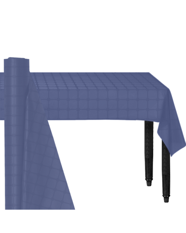 Navy Blue Paper Banqueting Roll - 8m x 1.2m