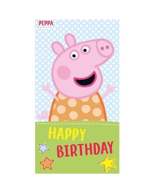 Peppa Pig Happy Birthday Card