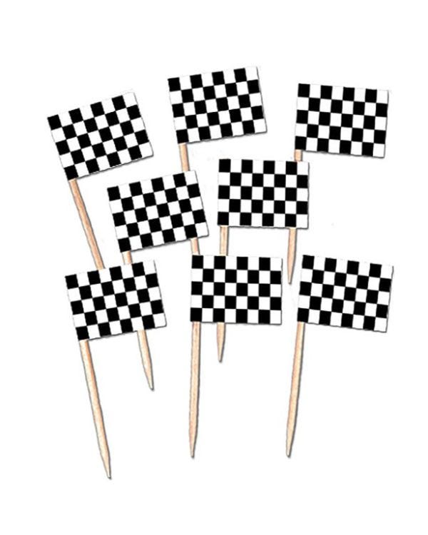 Racing Flag Picks (50pk)