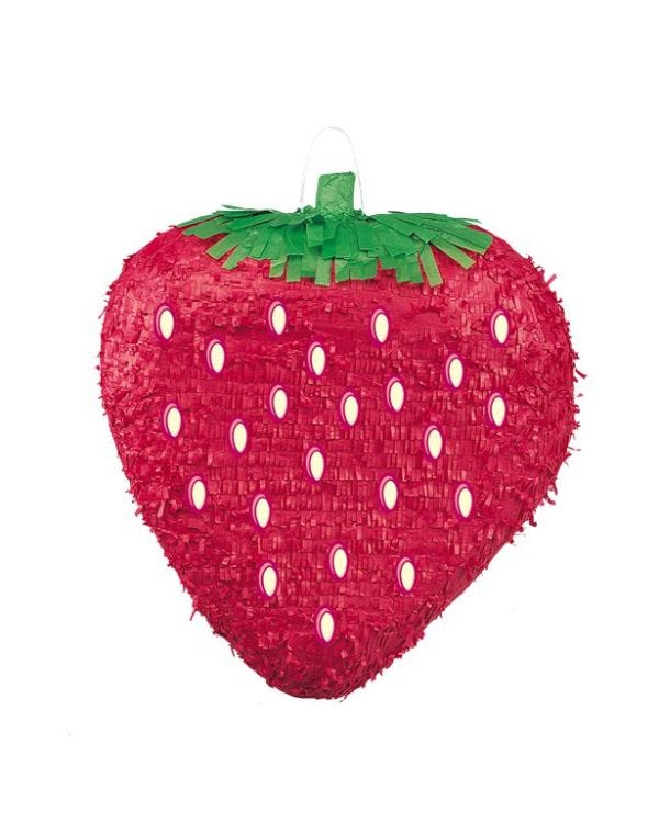 Strawberry Piñata - 46cm x 32cm