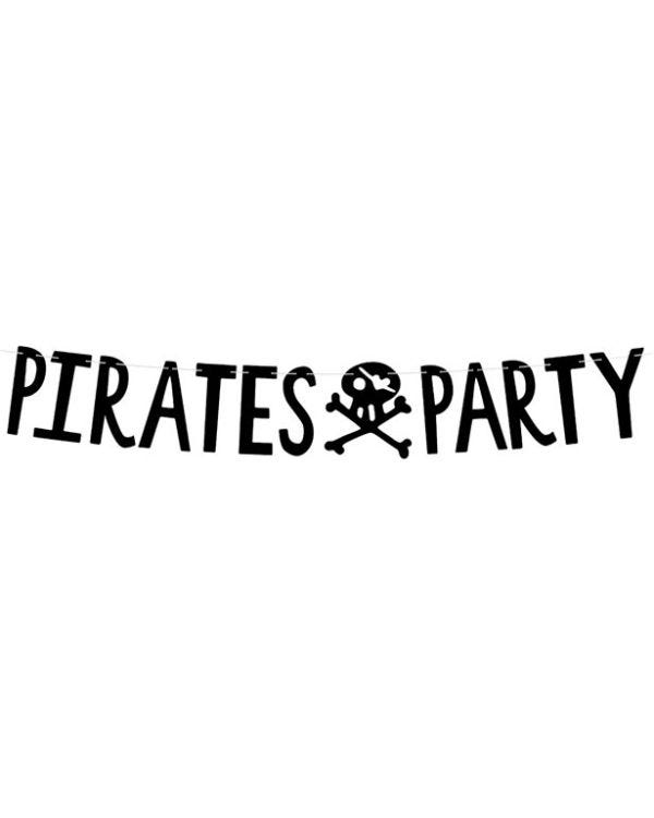 Pirate Happy Birthday Letter Banner - 1m