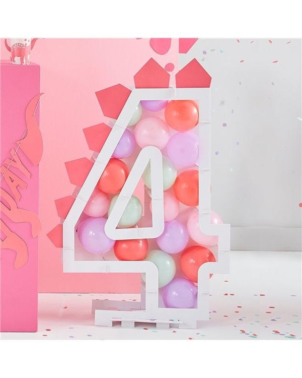Party Like A Dinosaur Balloon Mosaic Decorating Kit