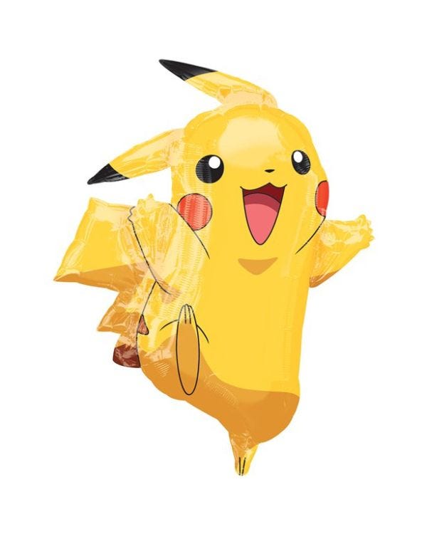 Pokémon SuperShape Foil Balloon - 31&quot;