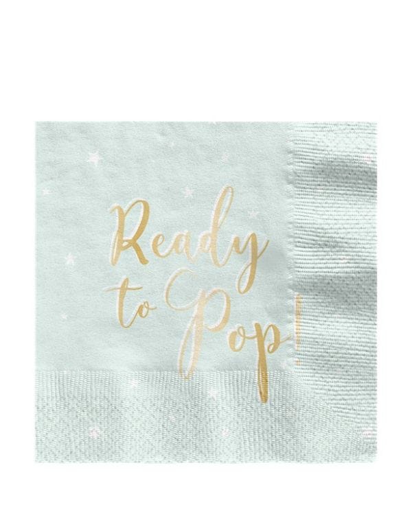 Ready To Pop Paper Napkins - 33cm (16pk)