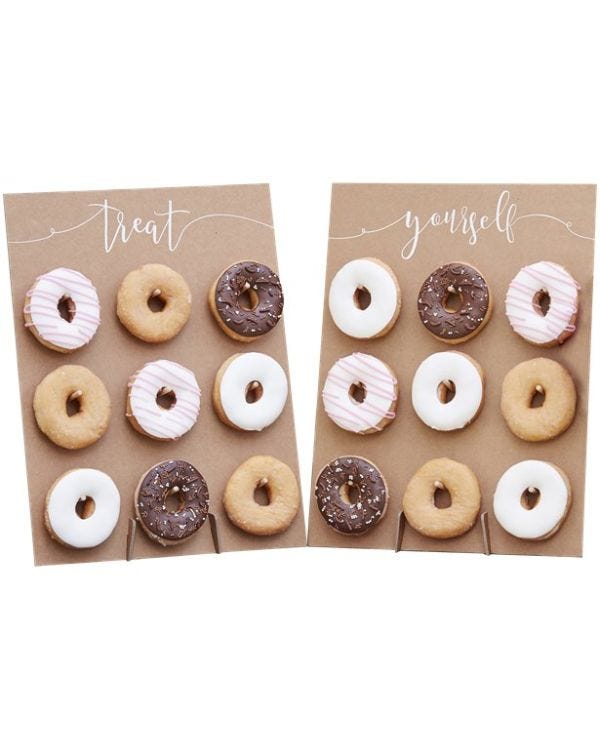 Rustic Country Doughnut Wall