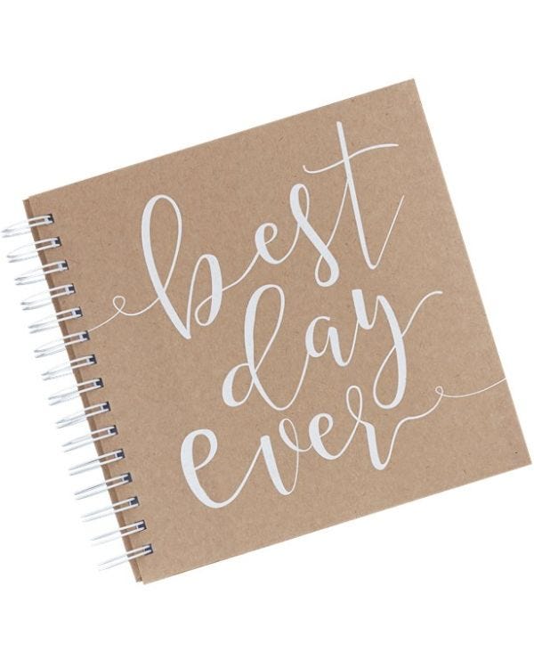 Rustic Country Envelope Guestbook