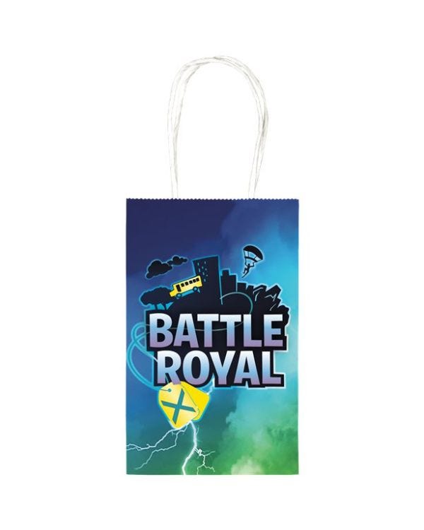 Battle Royal Paper Party Bag (8pk)