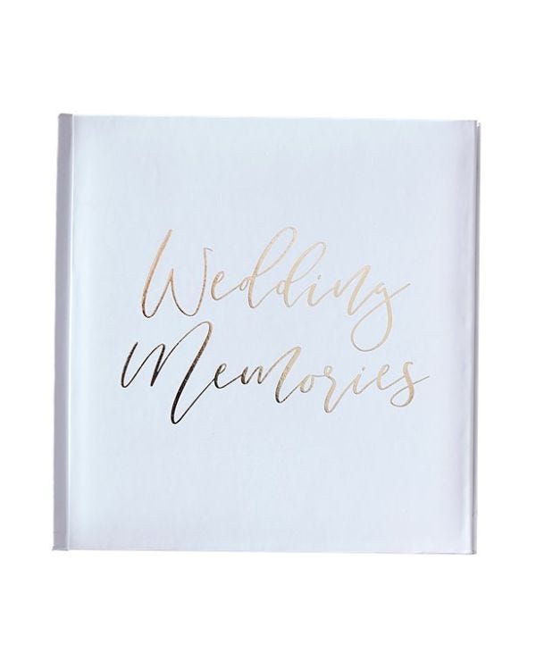 Gold Wedding Photo Album