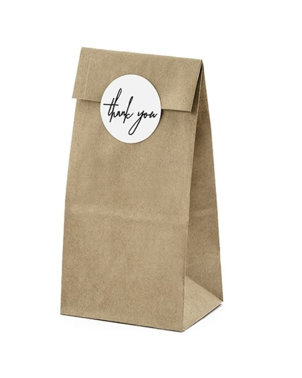 Kraft Thank You Treat Bags (6pk)