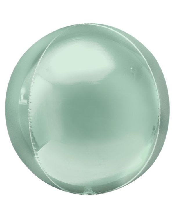 Mint Green Orbz Balloon - 16&quot; Foil
