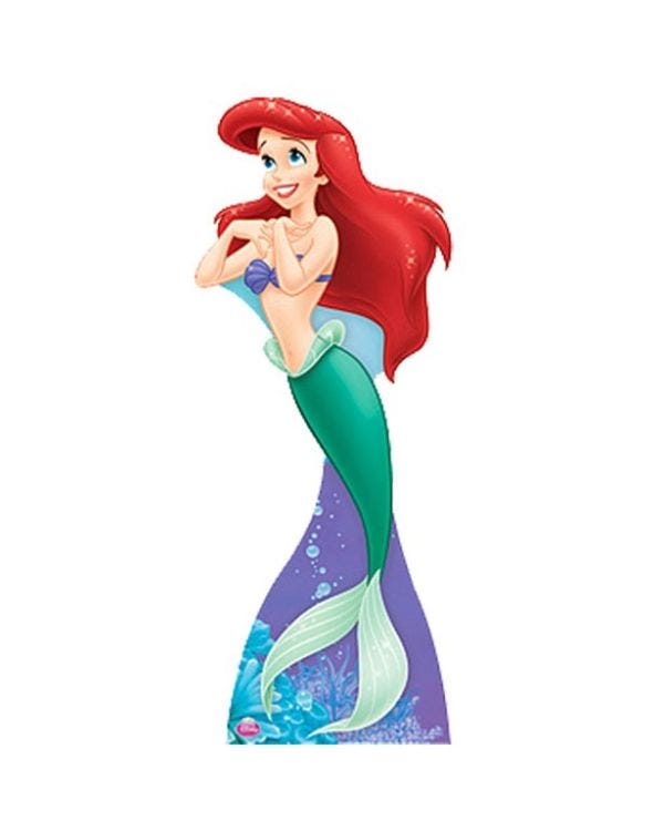 Life  Size Disney Ariel Cardboard Cutout - 166cm x 73cm