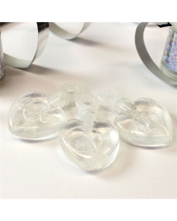 Mini Heart Touchable Wedding Bubbles - 5ml