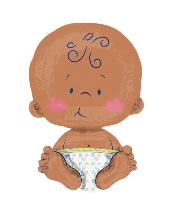 Baby SuperShape Balloon - 24&quot; Foil