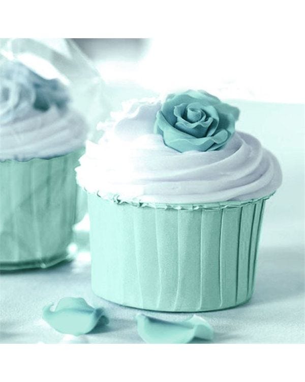 Aqua Blue Baking Cups (24pk)