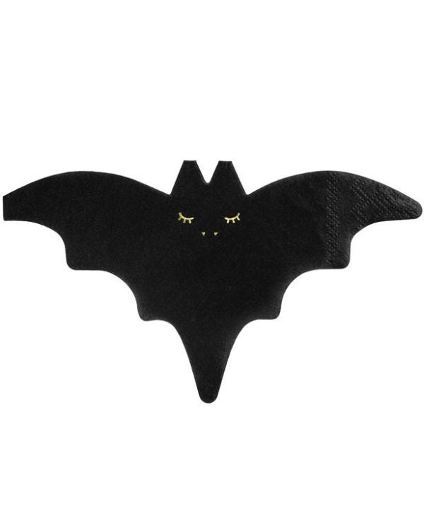 Bat Napkins - 32cm (20pk)