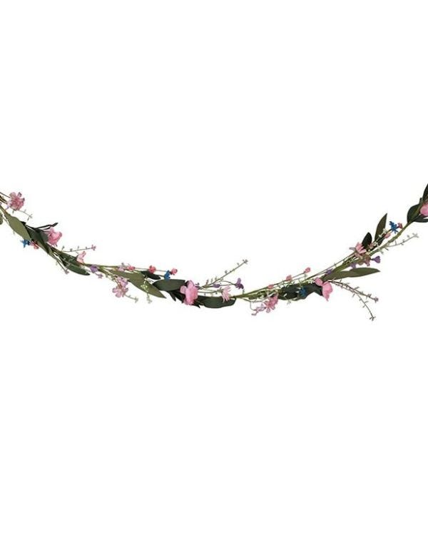 Meadow Floral Reuseable Artificial Flower Garland - 1.9m