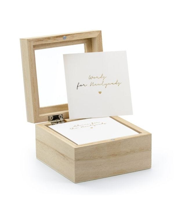 Guest book - Wedding Advice Box - 9.5cm x 6cm
