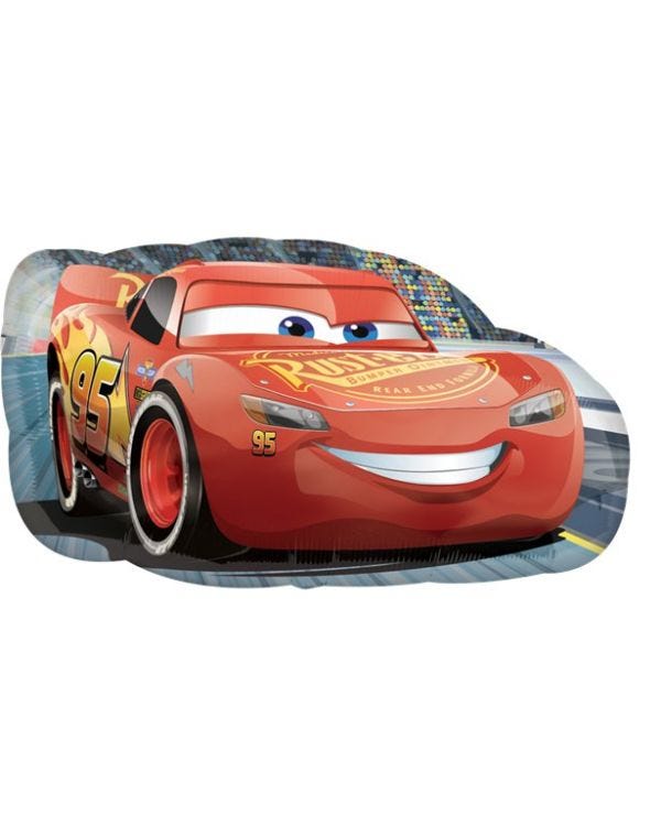 Cars Lightening McQueen SuperShape Balloon - 30&quot;