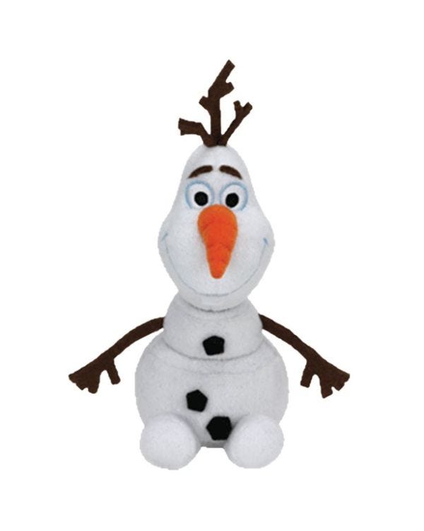 Frozen Olaf TY Soft Toy with Sound - 30cm