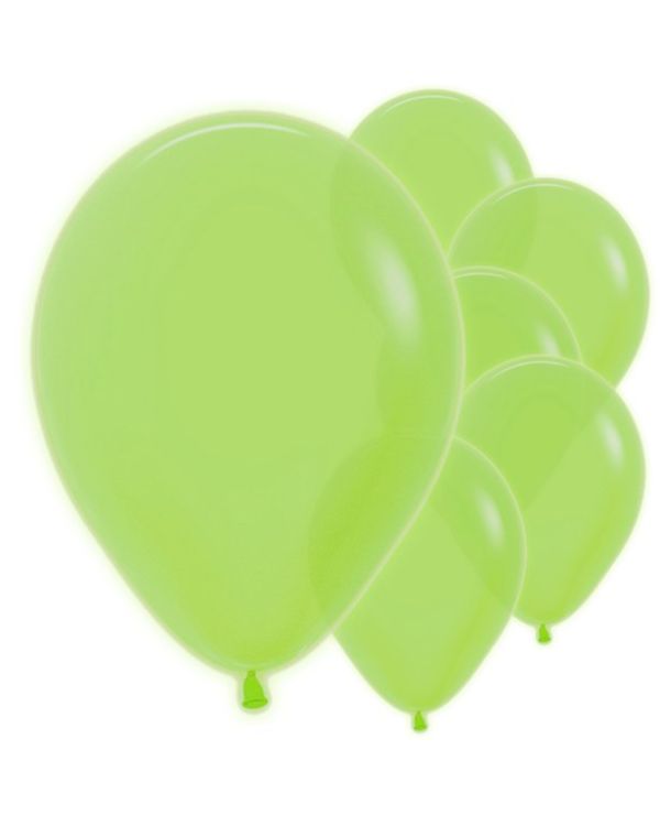 Neon Green Balloons - 12&quot; Latex (50pk)