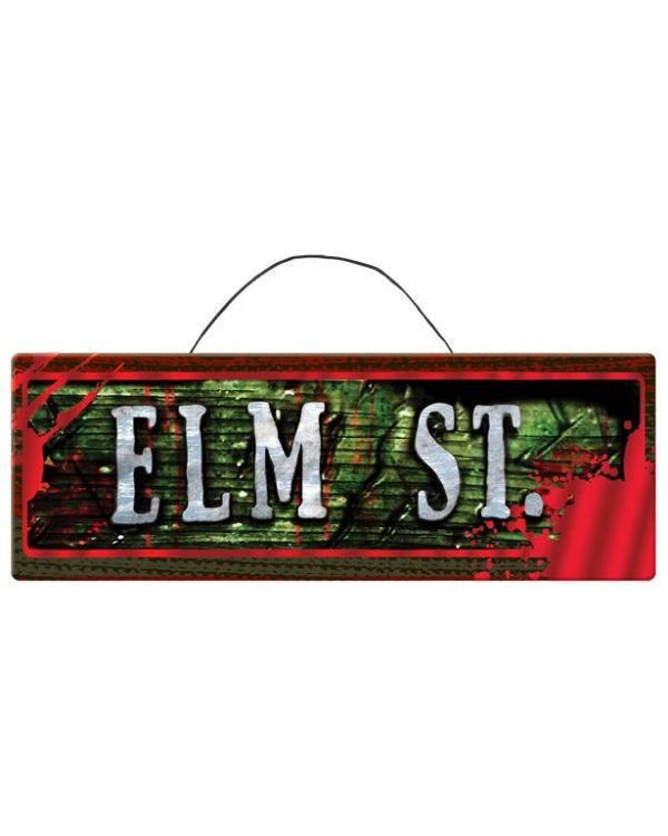 Nightmare on Elm St Wooden Sign