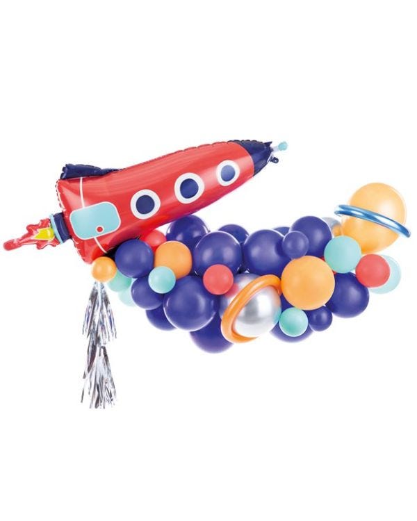 Space Balloon Arch Garland