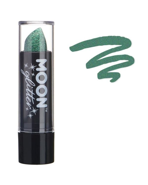 Glitter Lipstick - Green 4.5g