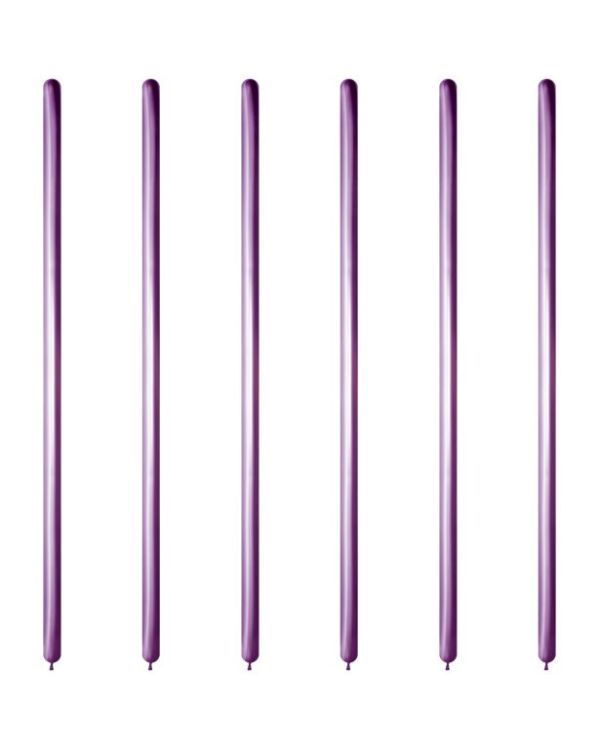 Violet Reflex Modelling Balloons - 260Q Latex (50pk)