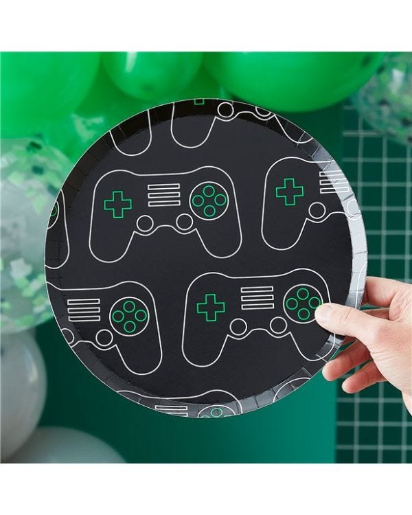 Gamer Eco Paper Plates - 25cm (8pk)