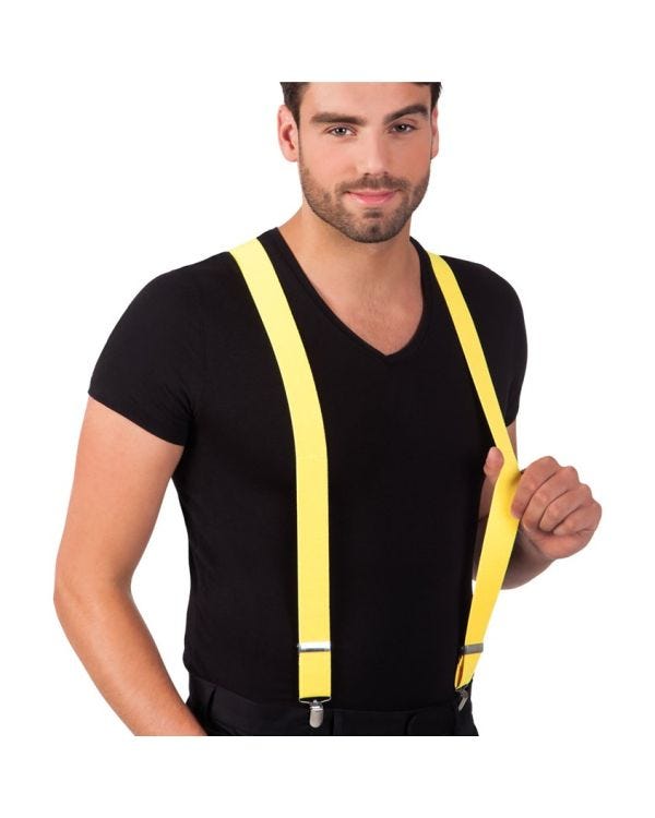 Neon Yellow Braces